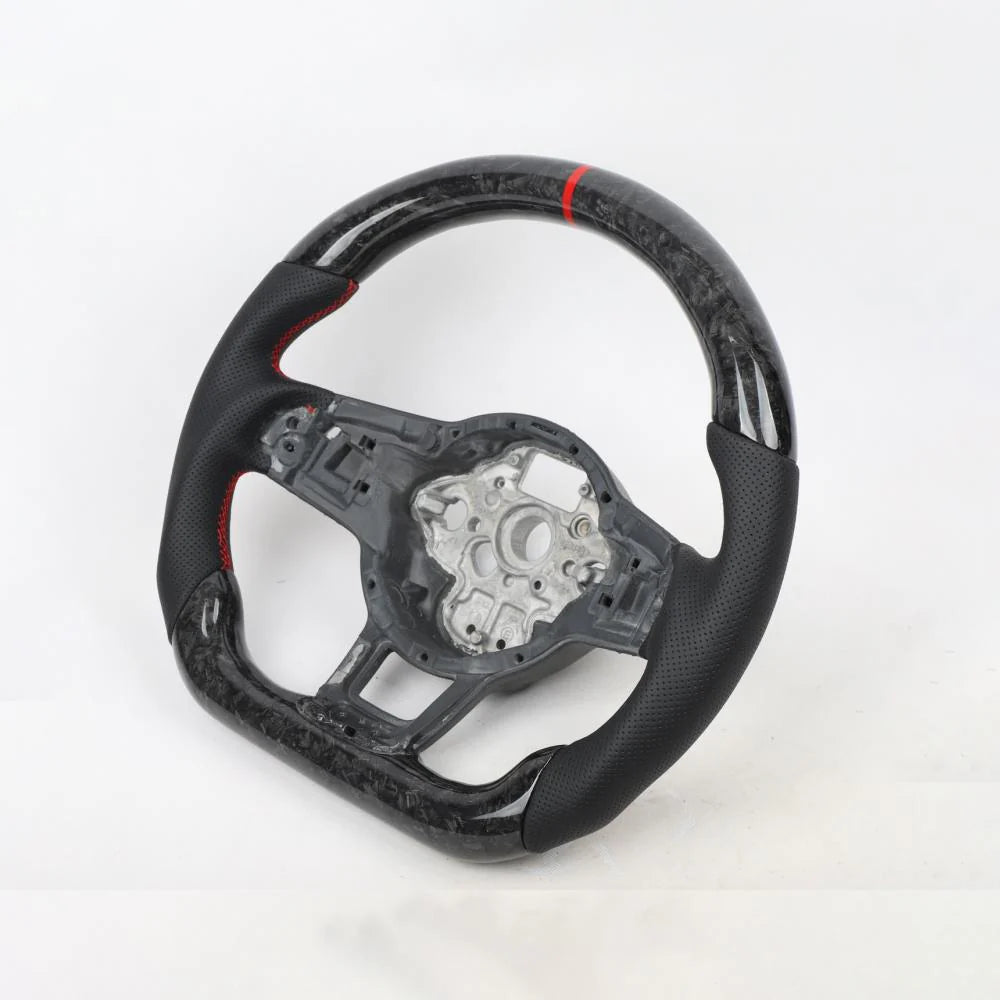 VW GOLF-7 / POLO / SCIROCCO CARBON FIBER STEERING WHEEL
