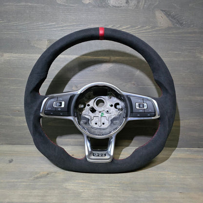 VW GOLF-7 / POLO / SCIROCCO CARBON FIBER STEERING WHEEL
